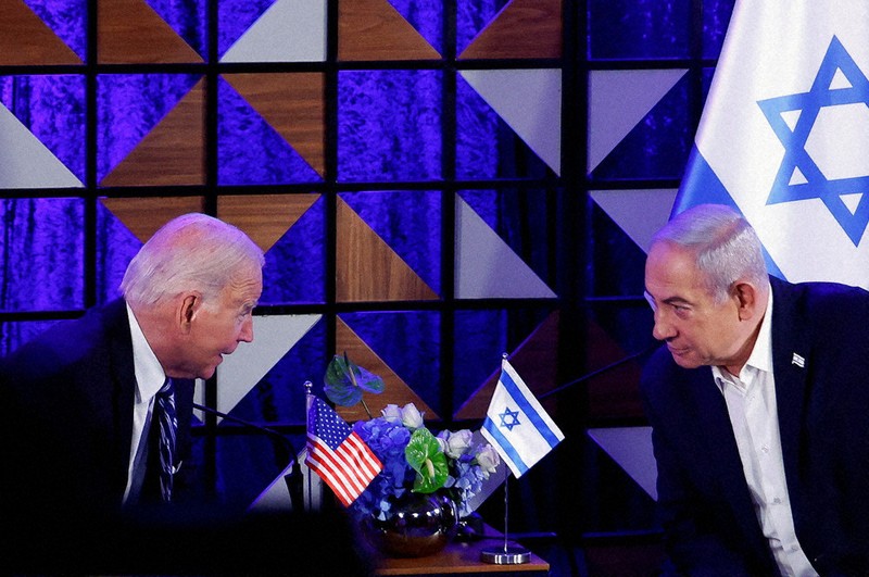イスラエル・パレスチナ：米イスラエル首脳、亀裂深刻 バイデン