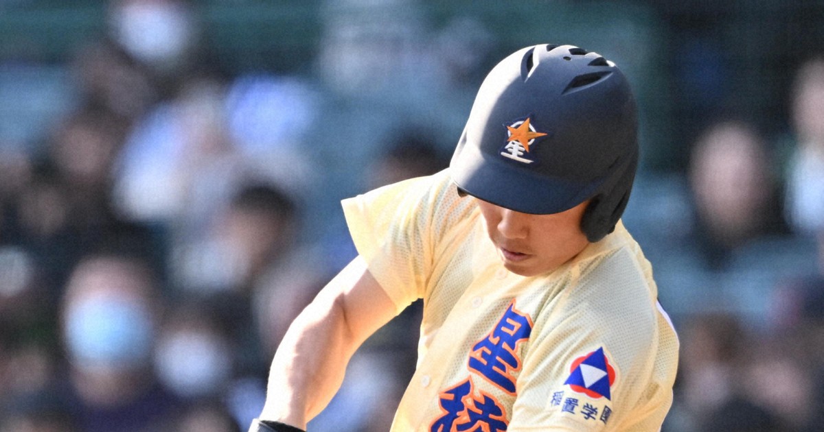 公式戦初打席で決勝打 「ガラガラ声」の星稜の背番号20 センバツ