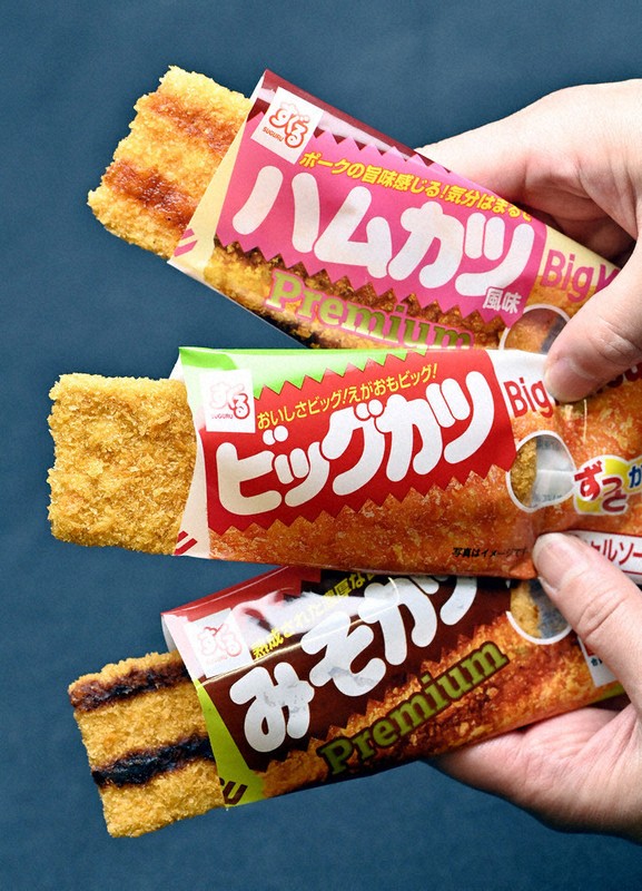 ❤️ビッグカツ❤️ Amazon.co.jp: 菓道 Big Katsu ビッグカツ＜とんかつソース味＞ 1袋