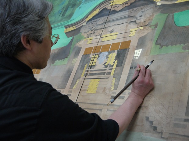 情熱人：「都市の肖像」を描く日本画家――岩波昭彦さん | 週刊