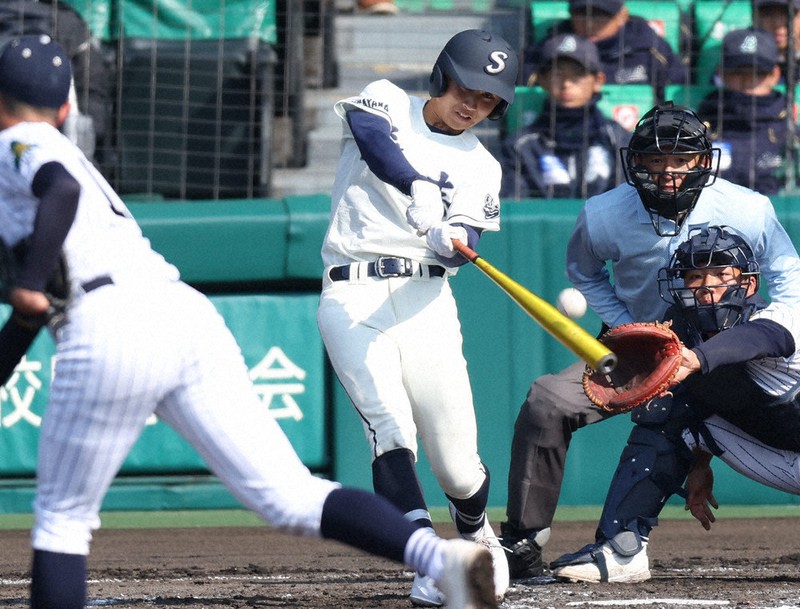 センバツ2024 創志学園、別海に快勝 好機逃さず着々と得点
