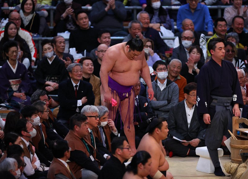 大相撲春場所12日目 [写真特集1/36] | 毎日新聞