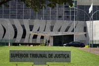 The Supreme Court headquarters is seen in Brasilia, Brazil, on March 20, 2024. (AP Photo/Eraldo Peres)