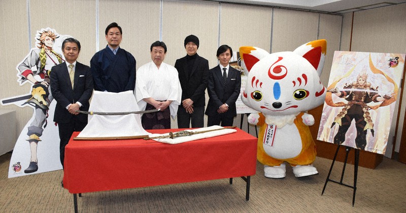 寄進400年「拵」修復なるか 久能山東照宮 国宝「真恒」 「刀剣乱舞」と