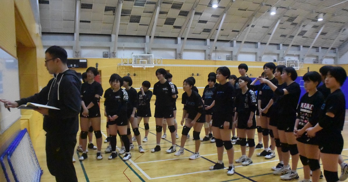 入学前の中3も出場OK さくらバレー指導者が語る起用の狙い | 毎日新聞