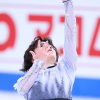 男子SPで演技する宇野昌磨＝カナダ・モントリオールで2024年3月21日、猪飼健史撮影