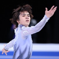 男子SPで演技する宇野昌磨＝カナダ・モントリオールで2024年3月21日、猪飼健史撮影