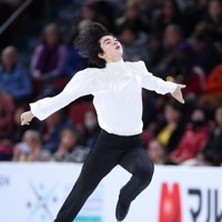 男子SPで演技する韓国の車俊煥＝カナダ・モントリオールで2024年3月21日、猪飼健史撮影