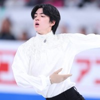 男子SPで演技する韓国の車俊煥＝カナダ・モントリオールで2024年3月21日、猪飼健史撮影