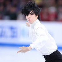 男子SPで演技する韓国の車俊煥＝カナダ・モントリオールで2024年3月21日、猪飼健史撮影