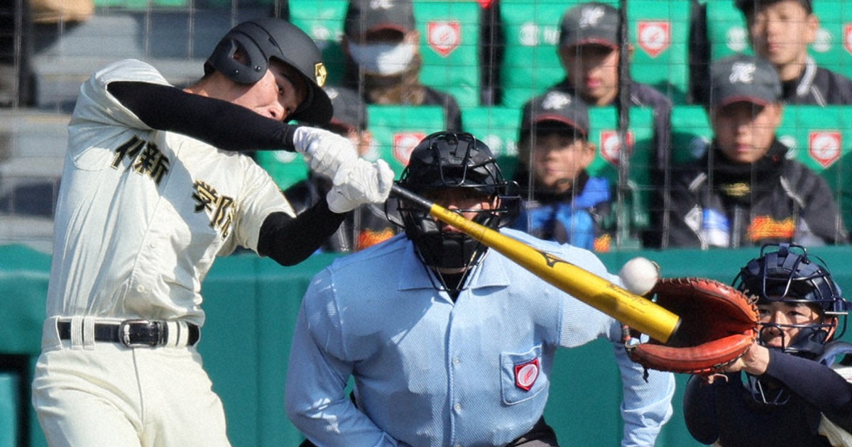 センバツ高校野球 作新学院 最後まで全力 13安打、反撃届かず ／栃木
