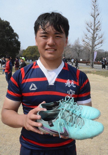 姫野選手のスパイクで健闘 被災した日本航空石川 高校選抜