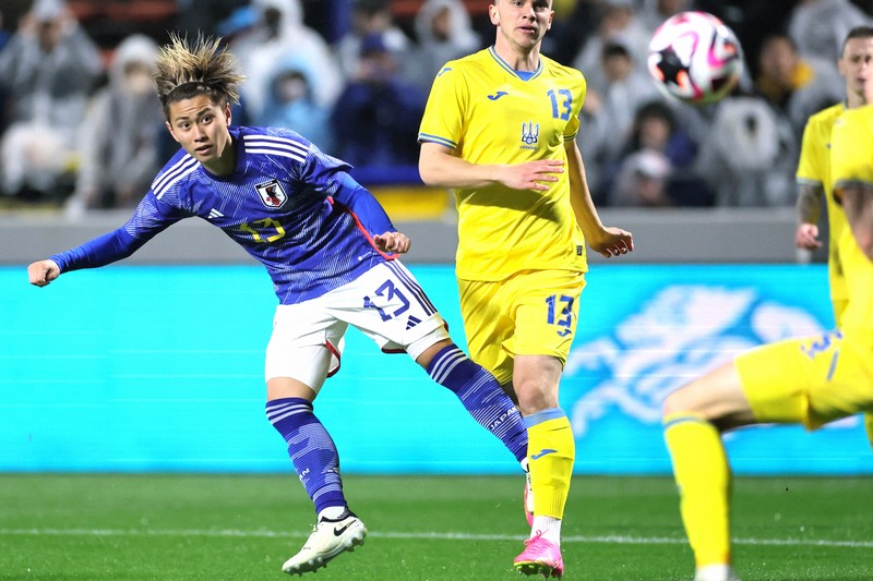 荒木遼太郎が先制演出 今季Jで4得点、U23代表でも好調示す | 毎日新聞