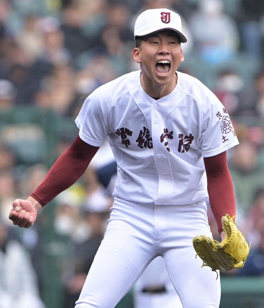常総学院高校野球ユニフォーム 不調でも完封 常総学院エース右腕の「絶対的変化球」 センバツ | 毎日新聞