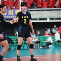 川野琢磨（駿台学園）＝月刊バレーボール提供
