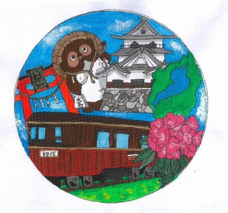 優秀賞に5点決まる 近江鉄道 ヘッドマークデザイン 29日まで