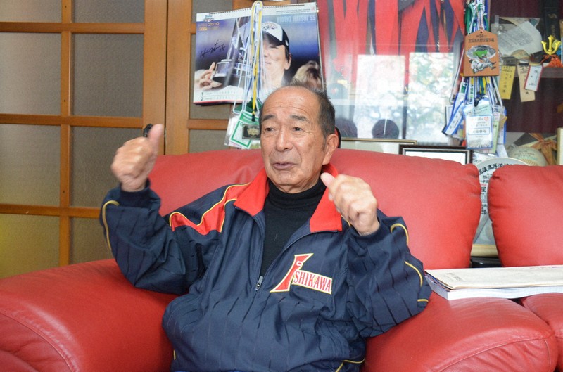 山下智茂さん＝大東祐紀撮影