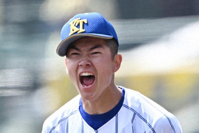 指を痛めた健大高崎・佐藤「アドレナリンでなんとか」 センバツ