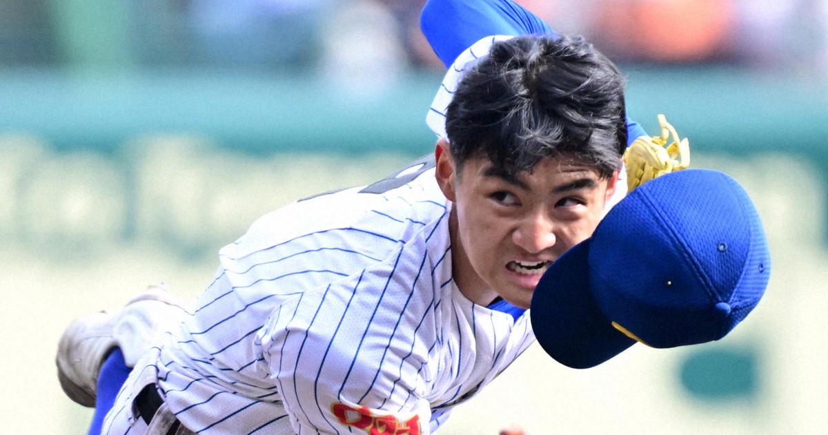 中央学院の二刀流・颯佐 ポーカーフェースを崩した理由 センバツ