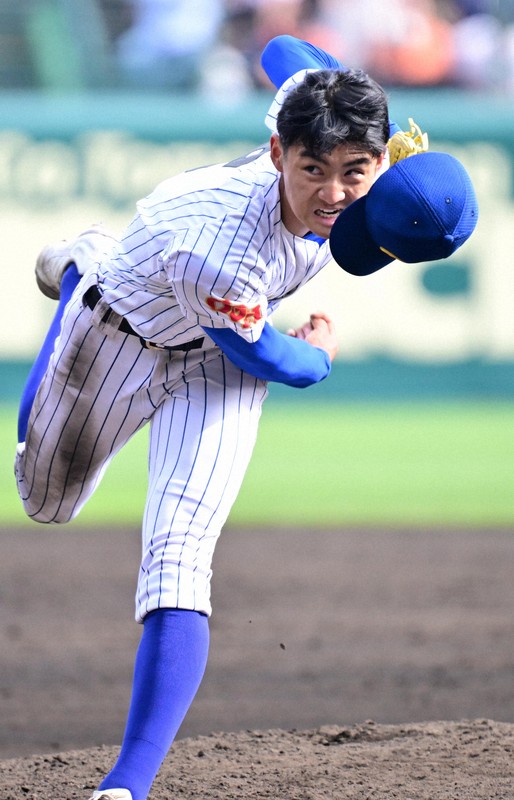 中央学院の二刀流・颯佐 ポーカーフェースを崩した理由 センバツ