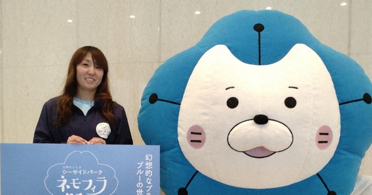 ネモフィラ祭り 青の絶景、見に来て 6日から舞洲 ／大阪 | 毎日新聞