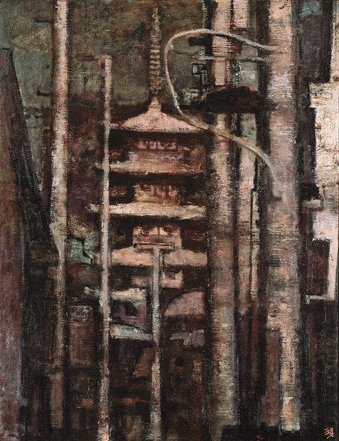 須田国太郎、【法観寺塔姿】、年代物・希少な画集画、新品高級額 額装付 Yahoo!オークション - 須田国太郎 海亀 額装用画集の一部 希少