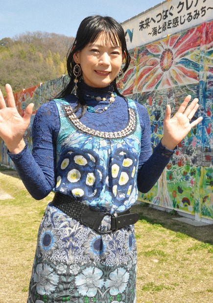 山陰・山陽この人：呉市 ライブペインター こだまこずえさん（44