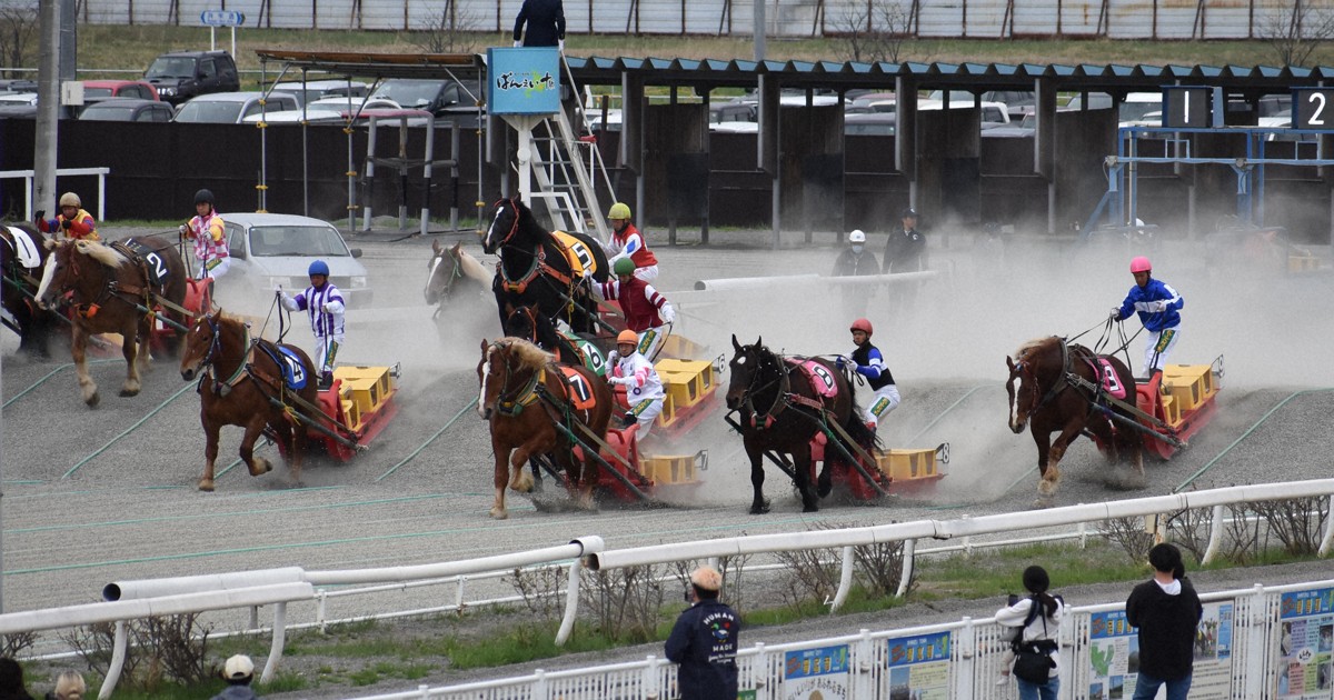 ばんえい競走馬の蹄鉄 ばんえい競馬2025カレンダー「夢の軌跡」ゲット♪ キッチンばんえいの
