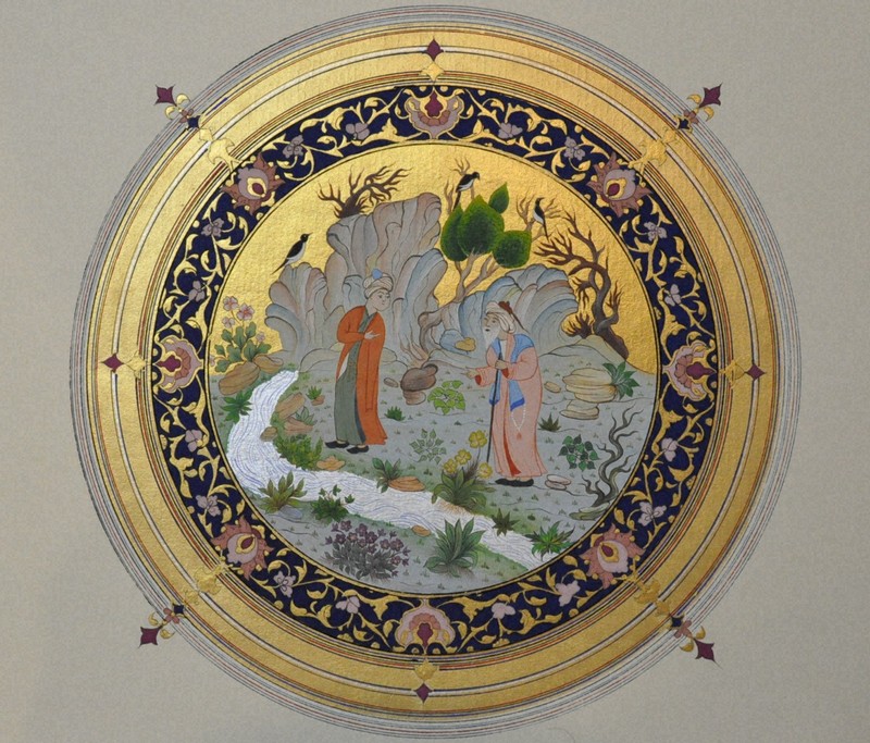 タリバン政権下で困窮する女性の支援に 神戸でアフガン細密画展 | 毎日新聞