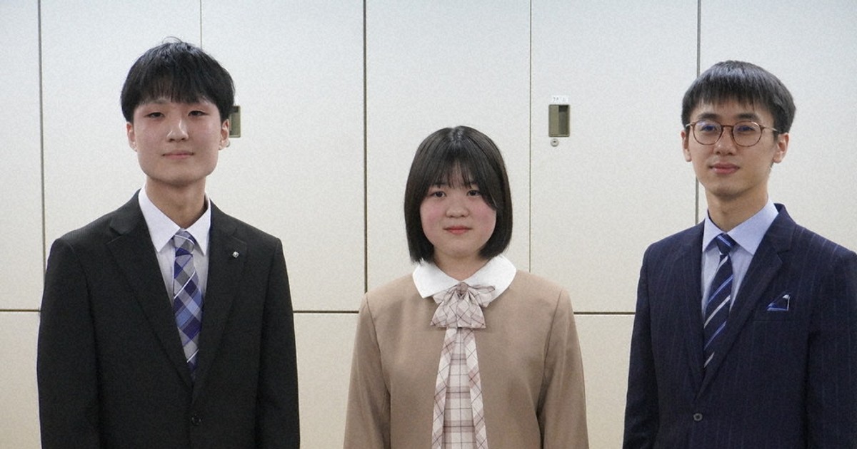 囲碁 プロ入り13〜21歳の3人が心境 「紙一重」「夢、うれしい