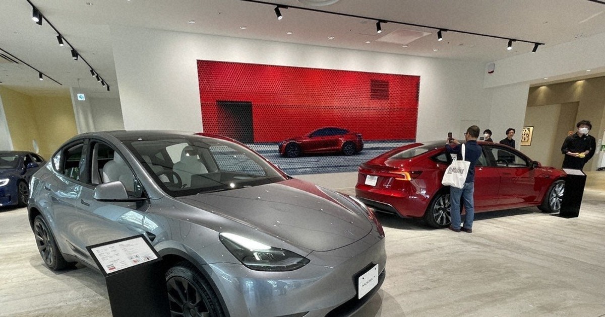 埼玉ビズ＋α：EV「テスラ」県内初出店 中・大型車展示、試乗も