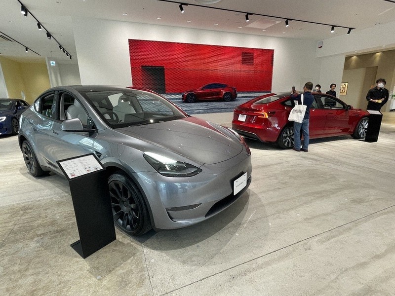 埼玉ビズ＋α：EV「テスラ」県内初出店 中・大型車展示、試乗も
