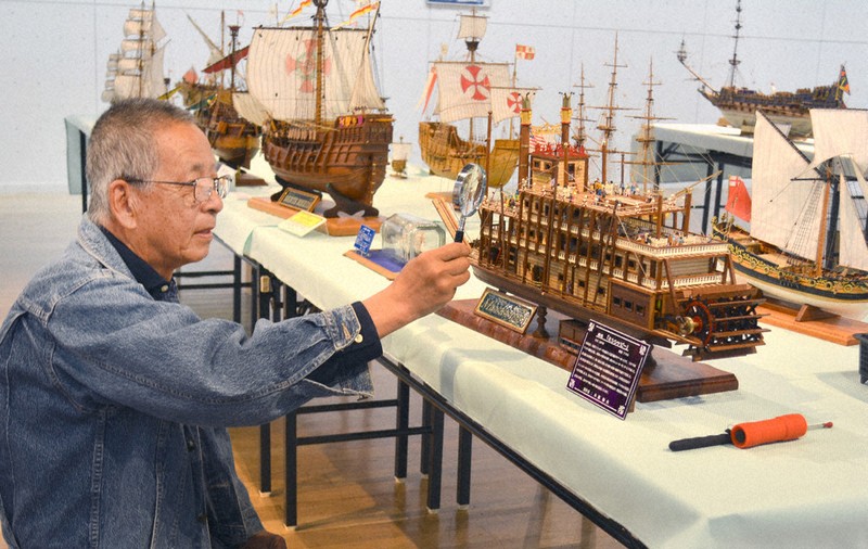 北九州帆船模型クラブ 冒険とロマン、43作品 市立美術館アネックス