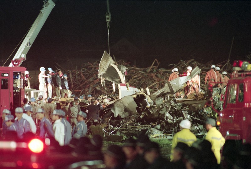 中華航空機事故30年 名古屋空港で墜落、乗客乗員264人が犠牲 [写真特集1/8] 毎日新聞