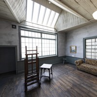 レトロの美：区立中村彝アトリエ記念館 東京都新宿区 北向きの