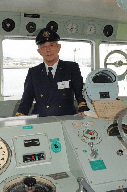 匠のひと：汽笛鳴らし「長声一発」 元国鉄の1等航海士 青函連絡船