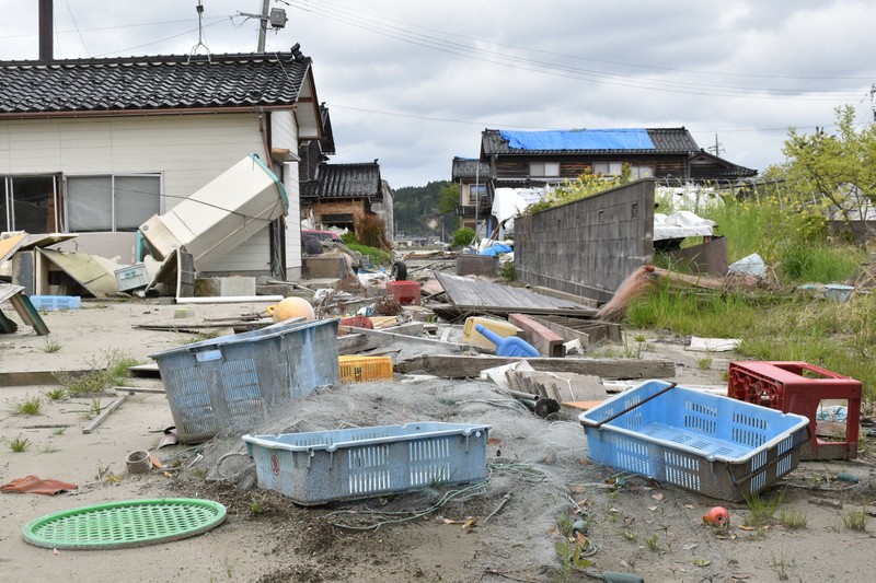 水石　石川県　能登半島 石川で4606人避難中、断水も3780戸で続く 能登半島地震4カ月 [写真特集