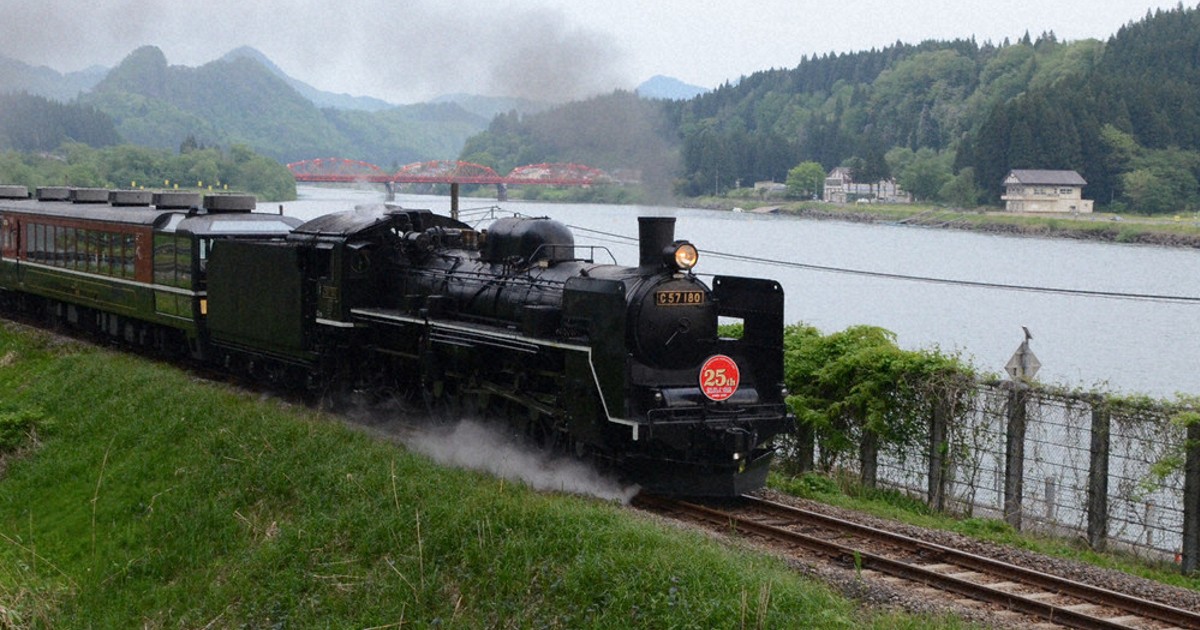 毎小ニュース：話題 SLばんえつ物語 運行25周年 | 毎日新聞