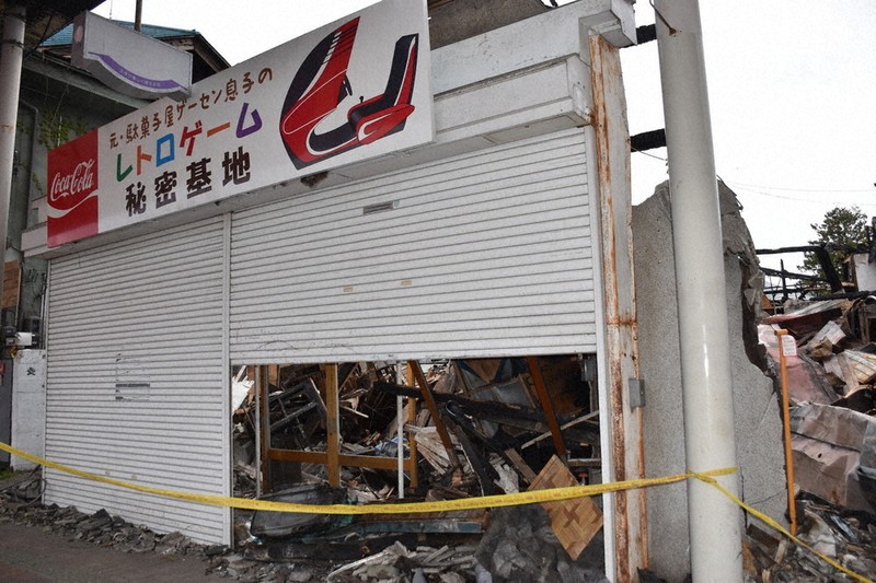 焼失のレトロゲーム店 ネット寄付受け再建へ 呼びかけ開始、5日で1000