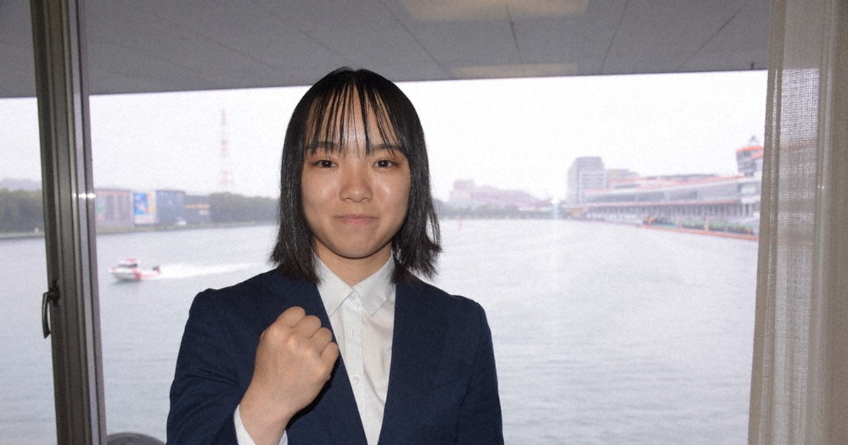 夢を与える側に 17歳のボートレーサー、植竹選手が5日デビュー | 毎日新聞