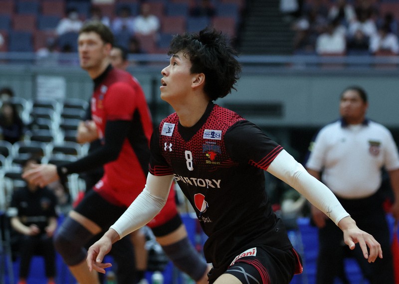 サントリーサンバーズ大阪 藤中颯志 くまキー 📸✨ #藤中颯志 選手 #サントリーサンバーズ大阪 #大同生命svリーグ