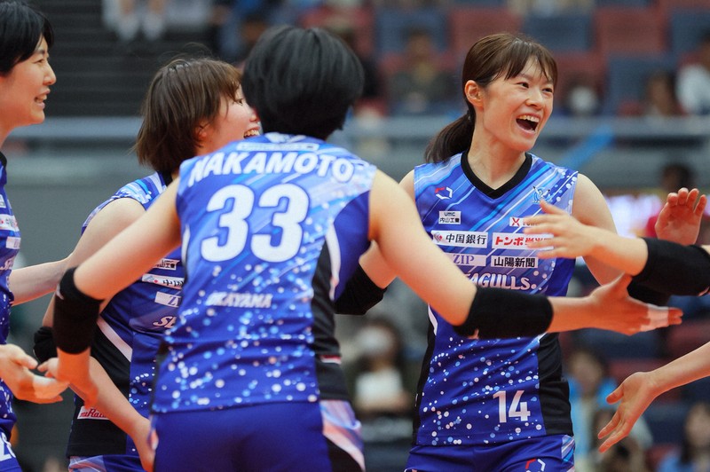 岡山シーガルズが初優勝 デンソーを降す 黒鷲旗バレー女子