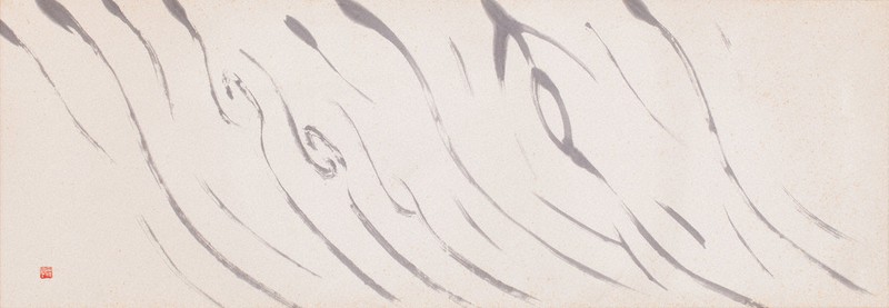 書の世界：生誕110年「徳野大空を中心に」展 入魂5万字 大いなる草原