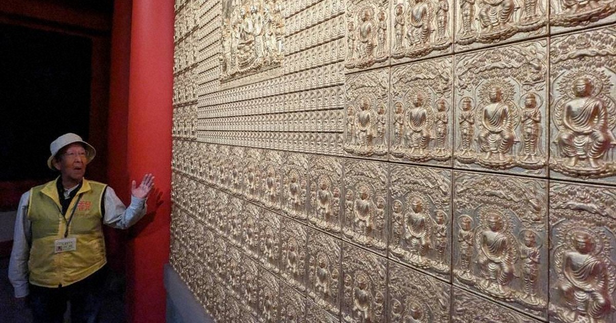 夏見廃寺、集客に手応え 先月6日「桜まつり」 展示館無料化825人入館 1