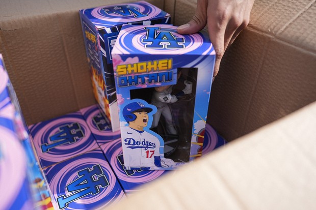 Dodgers' first Shohei Ohtani bobblehead giveaway creates 'a stir