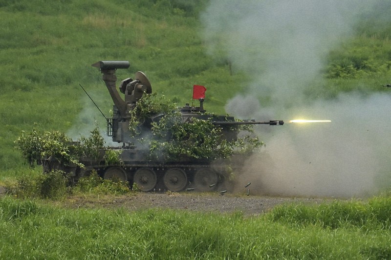 陸上自衛隊 富士総合火力演習 [写真特集7/21] | 毎日新聞