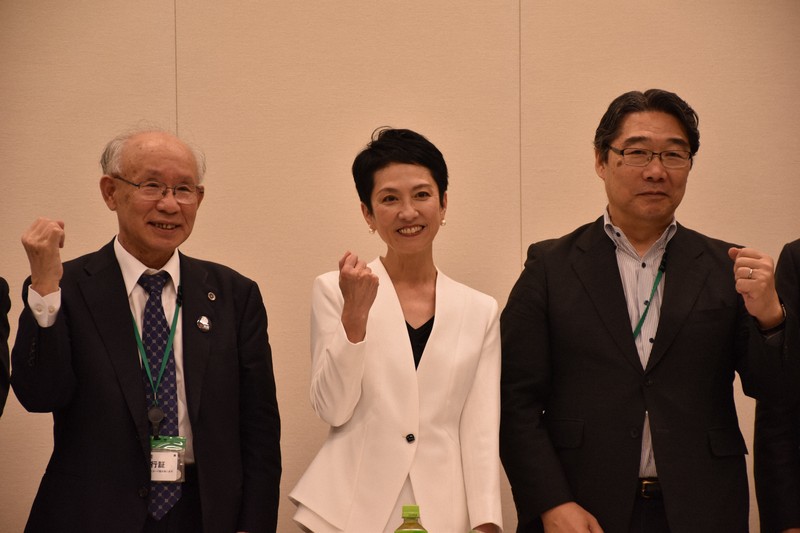 蓮舫氏「小池都政リセットへ先頭に立つ」 都知事選出馬を正式表明