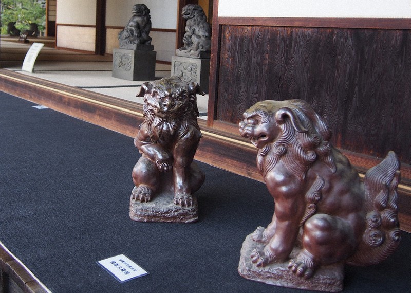 備前焼　狛犬 神棚・神具専門店 伊勢宮 / 備前焼狛犬・中