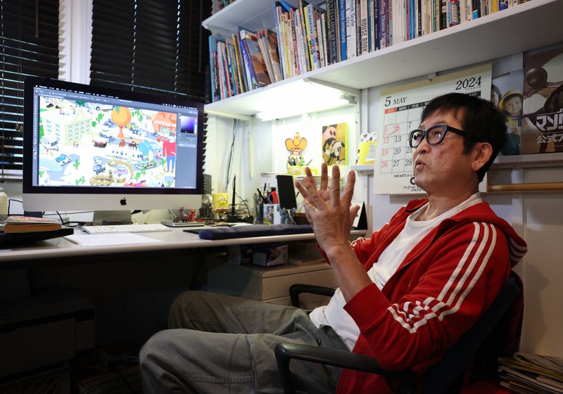 人形改造」プラモデルの縁 元アシスタントが語る鳥山明さん/上 [写真