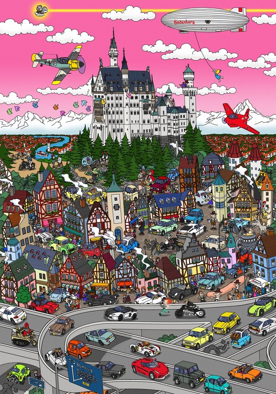 MOTOR PANIC — クルマだらけ、名車をさがせ 松山孝司/鳥山明 2025年